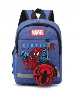 Spidermanov batoh pre materskú školu + peňaženka