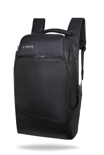 Pánsky batoh pre notebook + USB, R-Bag Forge Black