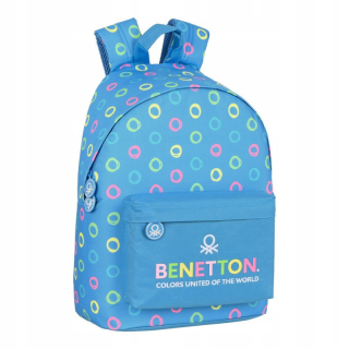Batoh Benetton Hoop Blue notebook