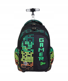 Batoh na kolieskach ST.RIGHT PIXEL GAMER minecraft