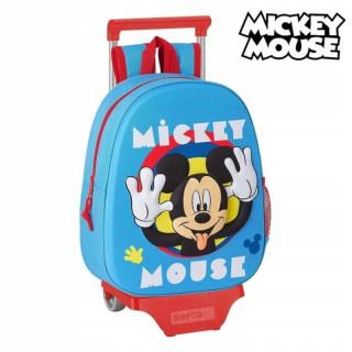Batoh 3D School s 705 Mickey Mouse Clubh Wheels