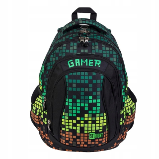 Školský batoh 4 Pixel Gamer BP-04 St.right Chambers