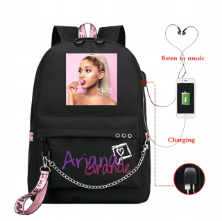 Batoh školy Ariana Grande USB
