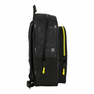 Batman Comix School Backpack Black Yellow (27 x 33