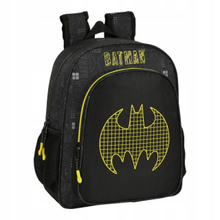 Batman Comix School Backpack Black Yellow (32 x 38