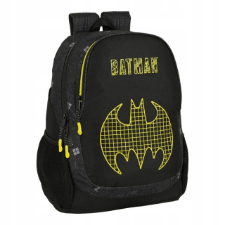Batman Comix School Backpack Black Yellow (32 x 44