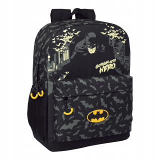 Batman Hero Black School Batoh (32 x 43 x 14 cm