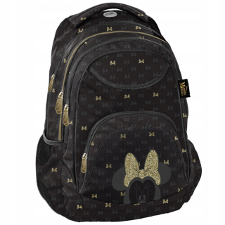 Minnie Mouse Gold Paso Beuniq School Batoh