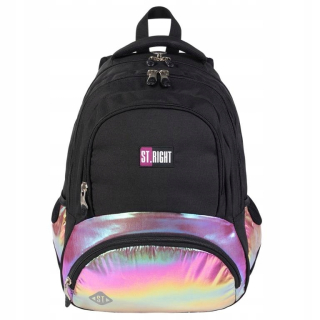Školský batoh St.right 4Kom Holo Multicolor #54