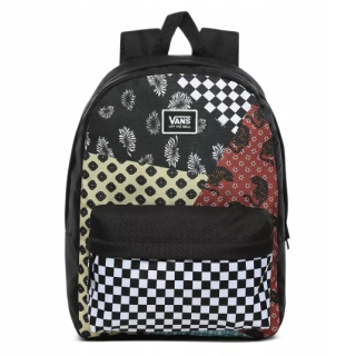Školské batoh Vans Realm Classic Patchwork Grille