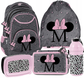 Batohský batoh pre dievčenské minnie set