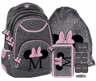 Školský batoh pre dievčenskú myš Minnie Set