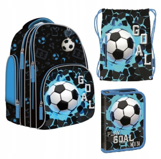 Futbal Bambino Multi -Chamber School Batoh