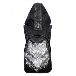 Batoh z Cowhide 20122 Moda osobne vlk e