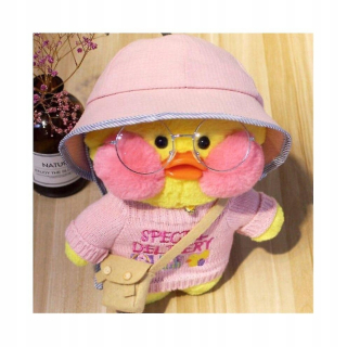 Plyšová mini kačica, krásna bábika mäkká