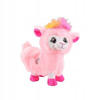 Plyšový elektrický detský alpacas Doll Musical, P