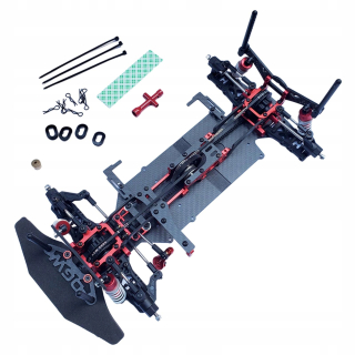 Rávoly kolies podvozku z uhlíkových vlákien 260 mm