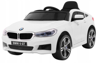 BMW 6 GT biele vozidlo