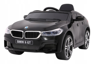 BMW 6 GT čierne vozidlo