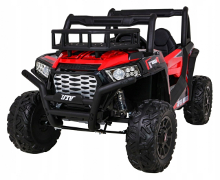 Buggy utv červené vozidlo