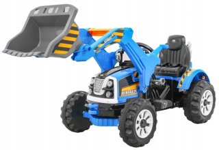 Vozidlo na modrý traktor