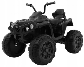 Quad ATV čierne vozidlo
