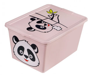 Hračkárska kontajner X Box Kids 30l Panda Bear
