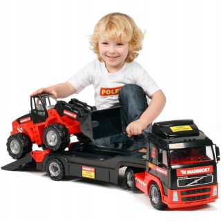 Polesie Truck Camppers Volvo Excavator 90 cm