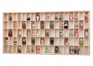 Poličky pre figúrky PlayMobil- zbierka pre zbierky