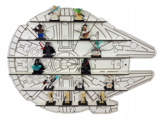 Polica pre figuríny Starwars Milenium falm