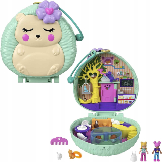 Polly Pocket Gtn15 Hedgehog Cafe Set