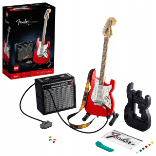 Nápady Lego Fender Stratocaster 21329