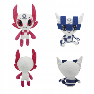Pop2020 Mascots model anime olympijské hry