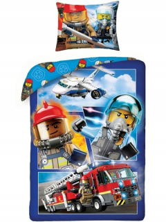 Lego City Cofter 140x200+70x90 cm Post
