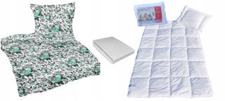 Posteľná bielizeň 100x160 40x60 prikrývka dres 160x80 082 m