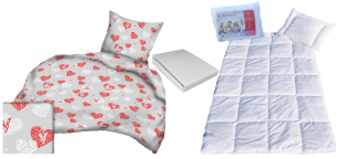 Posteľná bielizeň 100x160 40x60 prikrývka dres 160x80 113s