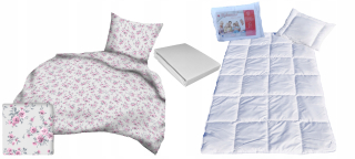 Posteľná bielizeň 100x160 50x60 prikrývka dres 160x80 146s