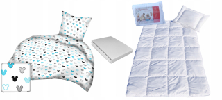 Posteľná bielizeň 100x160 50x60 prikrývka dres 160x80 409b-t