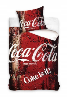 Coca Coke Cake Bedding Is to fľaškové sklo