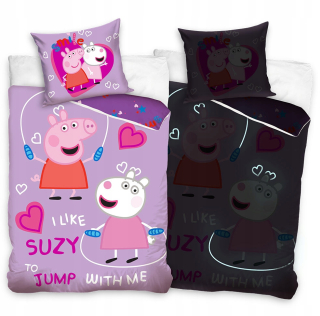 Licencia pre posteľnú bielizeň pre deti140x200 Peppa