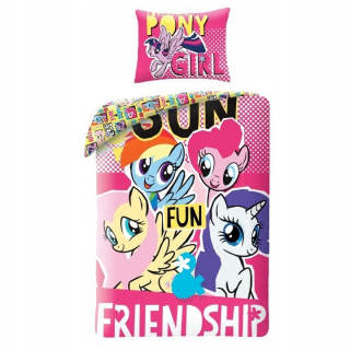 Posteľná bielizeň My Little Pony + Cotton Bag
