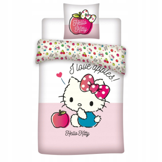 Bavlnená posteľná bielizeň 100x135 Hello Kitty Cats