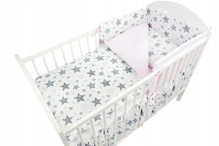 Posteľná bielizeň pre chaty nové hviezdy 5-EL 135/100/180 Pink