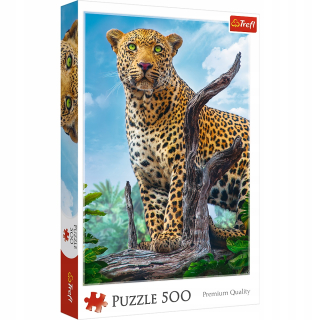 Prémiová puzzle Trefl 500 divokých prvkov lampy