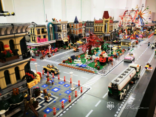 Darček pre narodeninové mesto LEGO Art City 1M2 City of Lego