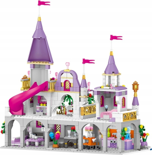 Princezná séria Enchanted Castle Palace Models