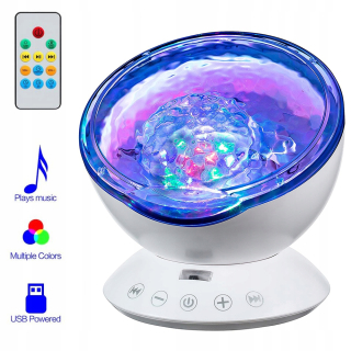 Projektorová vlna LED Reproduktor+ diaľkové ovládanie
