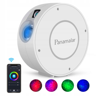 Projektor Panamalar 769891485630 Biela lampa