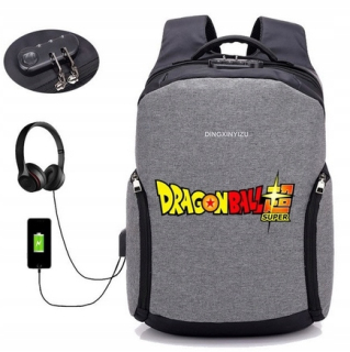 Batoh Dragon Ball DBZ Anti Theft s USB