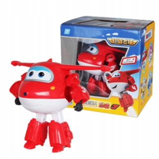Transformovaná hračka Super Wings Jett 12cm